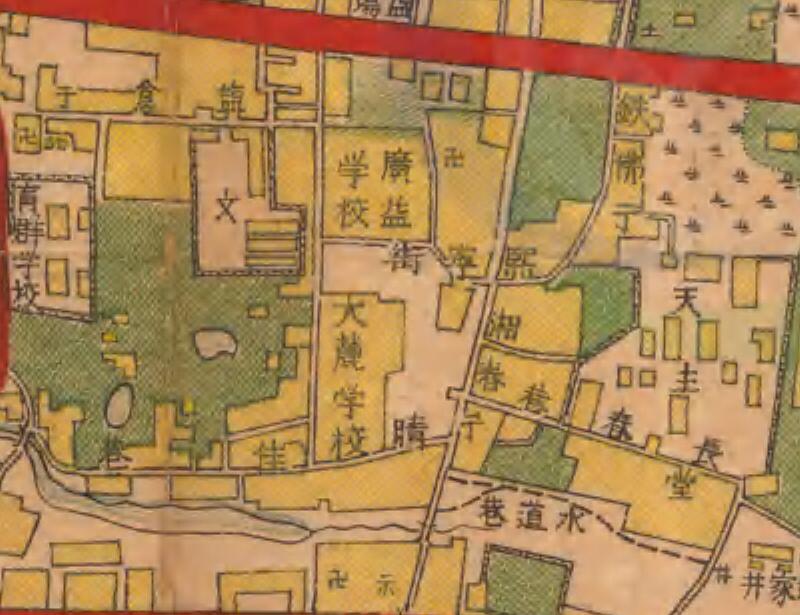 1935年《长沙市图》插图1 1935年《长沙市图》插图1