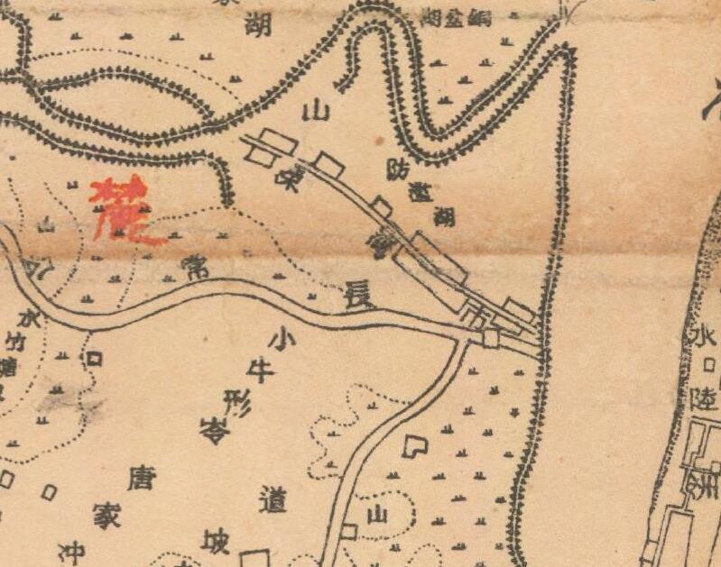 1936-1946年《长沙市行政区划图》插图3 1936-1946年《长沙市行政区划图》插图3
