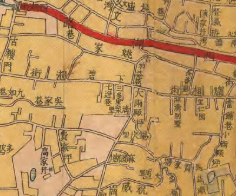 1935年《长沙市图》插图3 1935年《长沙市图》插图3