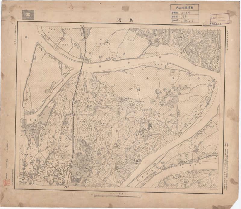 1948年《长沙市郊图》插图3