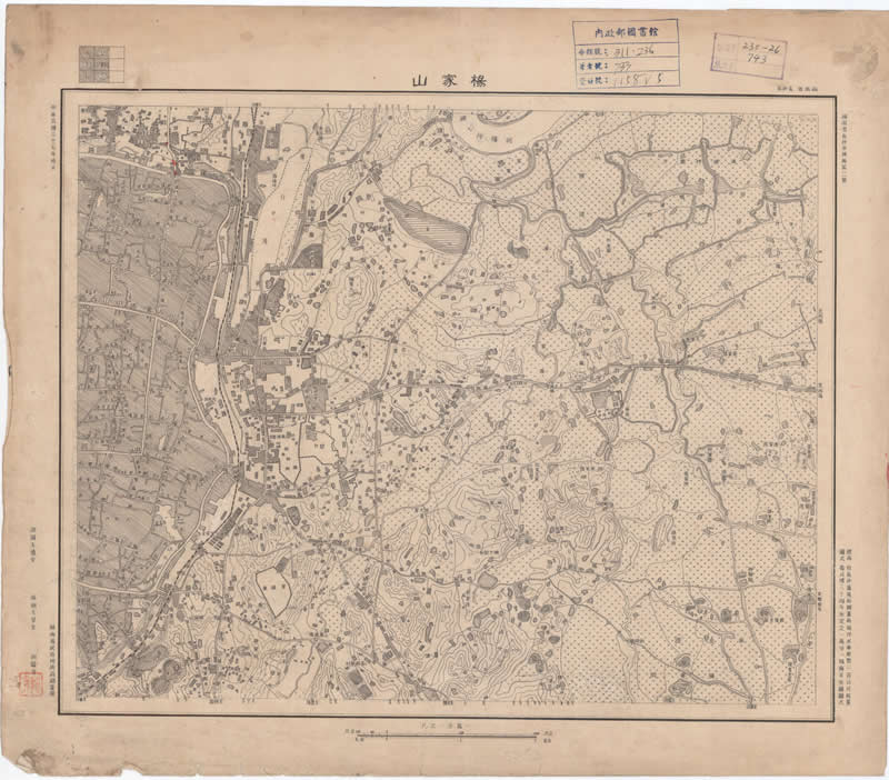 1948年《长沙市郊图》插图2 1948年《长沙市郊图》插图2